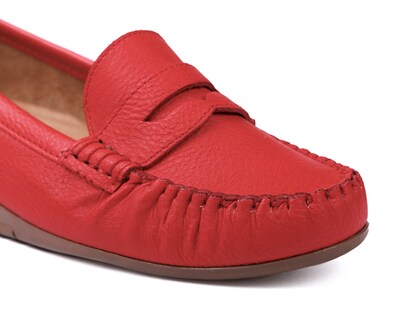 Foto 5 | Foto 5 | Mocasín Country Lane 12050001 Color Rojo Confort Mujer