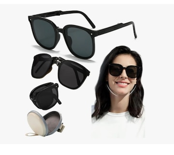 Foto 1 | Foto 1 | Lente Gafas De Sol Polarizada Plegable Cuadrados Hombre Dama