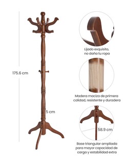 Foto 7 | Foto 7 | Vasagle Perchero Perchero De Pie