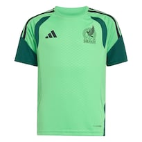 Jersey De Entrenamiento Tiro Selección Nacional De México 26 Para Niños Adidas Verde Niños