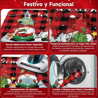 Foto 4 | Foto 4 | Tapete de Entrada Xtellar Navideño
