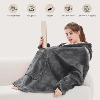 Foto 6 | Foto 6 | Set De 2 Suéter Cobija Maxisudadera Pareja