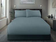 Sábanas Dalfiori Alix Gris Pizarra Queen Size