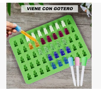 Foto 3 | Foto 3 | Molde De Oso Fudge De Jabn De Chocolate De 50 Cavidade 6 Pz