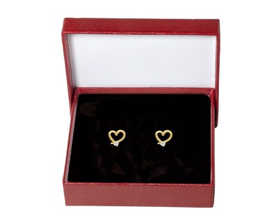 Foto 3 | Foto 3 | Broquel Corazón Abierto Oro 10k Horoz V12 C435