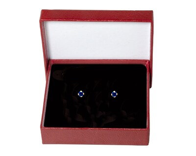 Foto 3 | Foto 3 | Broquel 2.25mm Circonia Azul Oro 10k Horoz V12 C381