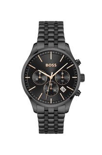 Foto 1 | Foto 1 | Reloj Para Hombre Boss Avery 1514256 Acero Inoxidable Con Brazalete Negro 42 Mm