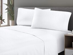 Sábanas Dalfiori Elric Blanco Matrimonial