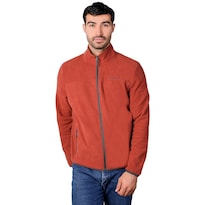 Chamarra De Poliester Para Hombre Con Cuello Alto Y Bolsillos Greenlander Naranja
