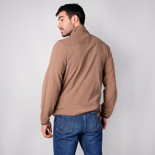 Foto 4 | Foto 4 | Chamarra De Poliester Para Hombre Con Cuello Alto Y Bolsillos Greenlander Beige