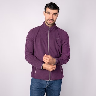 Foto 2 | Foto 2 | Chamarra De Poliester Para Hombre Con Cuello Alto Y Bolsillos Greenlander Purpura