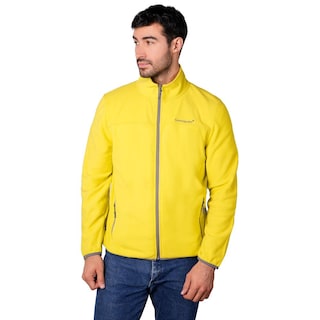 Foto 2 | Foto 2 | Chamarra De Poliester Para Hombre Con Cuello Alto Y Bolsillos Greenlander Amarillo