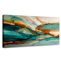 Cuadro Decorativo Para Comedor Canvas Suspiro Abstracto 120x60