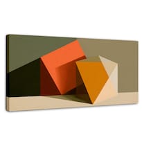 Cuadro Decorativo Para Comedor Canvas Tonos Del Desierto 120x60