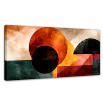 Cuadro Decorativo Para Comedor Canvas Cálido Eclipse 120x60