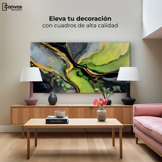 Foto 3 | Foto 3 | Cuadro Decorativo Para Comedor Canvas Abismo De Color 120x60