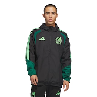 Foto 2 | Foto 2 | Chamarra All Weather Tiro Selección Nacional De México 26 Adidas Negro Hombre