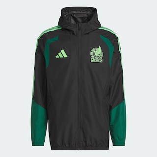 Foto 3 | Foto 3 | Chamarra All Weather Tiro Selección Nacional De México 26 Adidas Negro Hombre