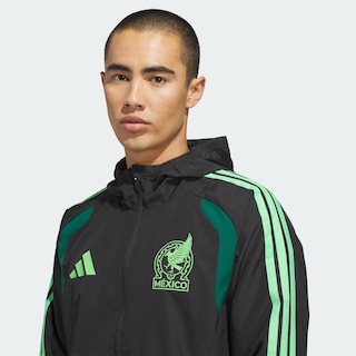 Foto 6 | Foto 6 | Chamarra All Weather Tiro Selección Nacional De México 26 Adidas Negro Hombre