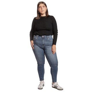 Foto 5 | Foto 5 | Pantalón High Rise Skinny Curvy Balam Bl7164 Azul