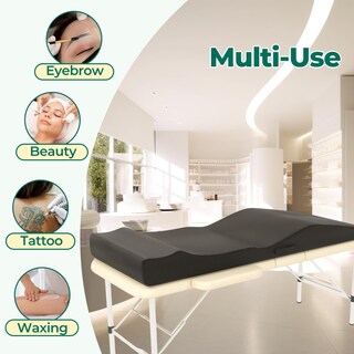 Foto 6 | Foto 6 | Camilla de Masaje Ergonómica Negra-Venta Internacional