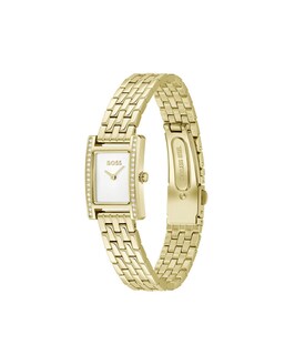 Foto 2 | Foto 2 | Reloj Para Mujer Boss Lucy Precious 1502815 Acero Inoxidable Con Brazalete Dorado 18.5 Mm