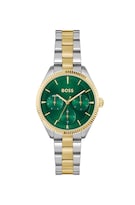 Reloj Para Mujer Boss Sage Sport 1502806 Acero Inoxidable Con Brazalete Bicolor 34 Mm