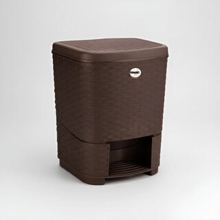 Foto 1 | Foto 1 | Bote De Basura Con Pedal Cesto Papelero Cocina Baño 15 Lt Yesh Market Color Café