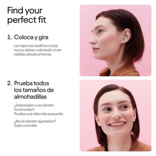 Foto 3 | Foto 3 | Tapones Auditivos Loop Engage 2 Plus Rojos Con Reducción De Ruido Y Voces Claras Para Trabajo Y Reun