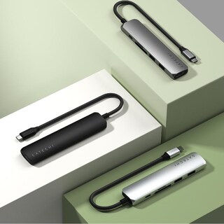 Foto 2 | Foto 2 | Adaptador Usb-c Satechi Negro 6 En 1 Con Hdmi 4k Carga Pd Y Lectores De Tarjetas