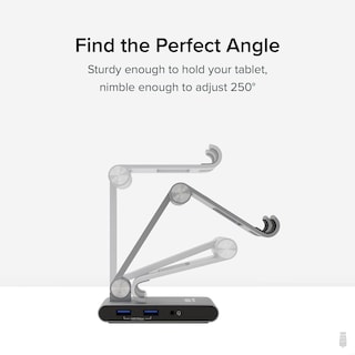 Foto 4 | Foto 4 | Hub Usb C Plugable Gris Compatibilidad Ipad Con Soporte Y Carga De 100w