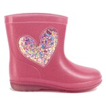 Bota Impermeable Para Lluvia Top Moda 9813 Glitter
