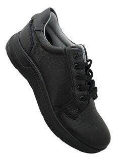 Foto 3 | Foto 3 | Tenis Parbal 4002 Hombre Piel Negro Antideslizante Estándar