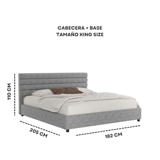 Foto 8 | Foto 8 | Cama Artdejol Mosh King Size