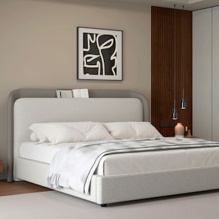 Foto 3 | Foto 3 | Cama Artdejol Moncler King Size