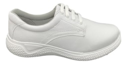 Oxford Mujer Parbal 2110 Blanco Piel Cordones