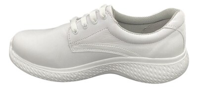 Foto 3 | Foto 3 | Oxford Mujer Parbal 2110 Blanco Piel Cordones
