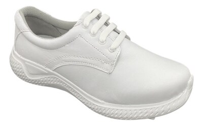 Foto 4 | Foto 4 | Oxford Mujer Parbal 2110 Blanco Piel Cordones