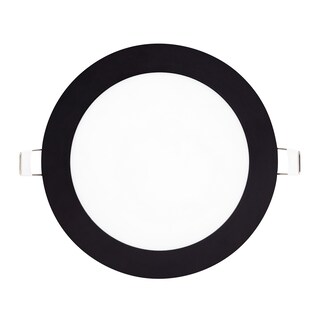 Foto 4 | Foto 4 | Estevez Luminaria Led Para Empotrar Flat Eco 12 Watts 3000k Color Negro Protección Ip20