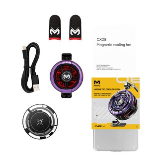 Foto 7 | Foto 7 | Ventilador Para Celular Memo Cx08 Pro Magnético 23w