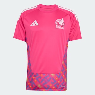 Foto 3 | Foto 3 | Jersey De Arquero Local Selección Nacional De México 26 Adidas Rosa Hombre
