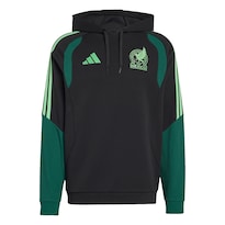 Sudadera Con Gorro Tiro Selección Nacional De México 26 Adidas Negro Hombre