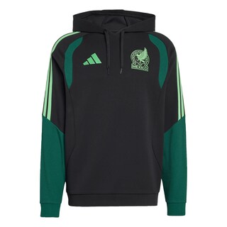 Foto 1 | Foto 1 | Sudadera con Gorro Tiro Selección Nacional de México 26 Adidas Negra para Hombre