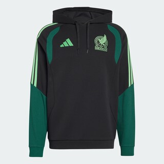 Foto 2 | Foto 2 | Sudadera con Gorro Tiro Selección Nacional de México 26 Adidas Negra para Hombre