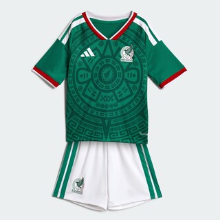 Foto 2 | Foto 2 | Conjunto Local Selección Nacional De México 26 Para Niños Adidas Verde Niños