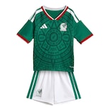 Conjunto Local Selección Nacional de México Mundial 2026 Adidas Verde para Niños
