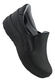 Foto 3 | Foto 4 | Zapato Servicio Negro Piel Dama Parbal 4004 Confort Elástico