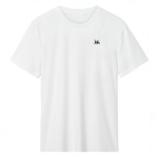 Foto 1 | Foto 1 | Playera Manga Corta Modelo Bark Color Blanco