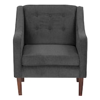 Sillón Ocasional Dicasa Milton Color Gris Oxford