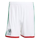 Shorts Local Selección Nacional De México Copa Mundial 2026 Adidas Blanco Hombre